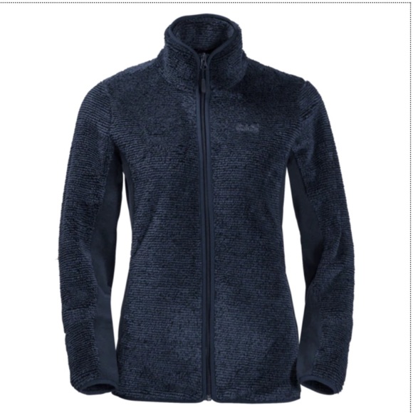 Used Jack Wolfskin Women's Pine Leaf Fleece Jacket- IN EXCELLENT CONDITION. - Picture 1 of 5